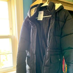 GAP ColdControl Max Midi Puffer Black XL
